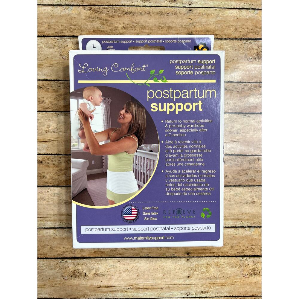 Loving Comfort Postpartum Support Post Maternity Size Large
